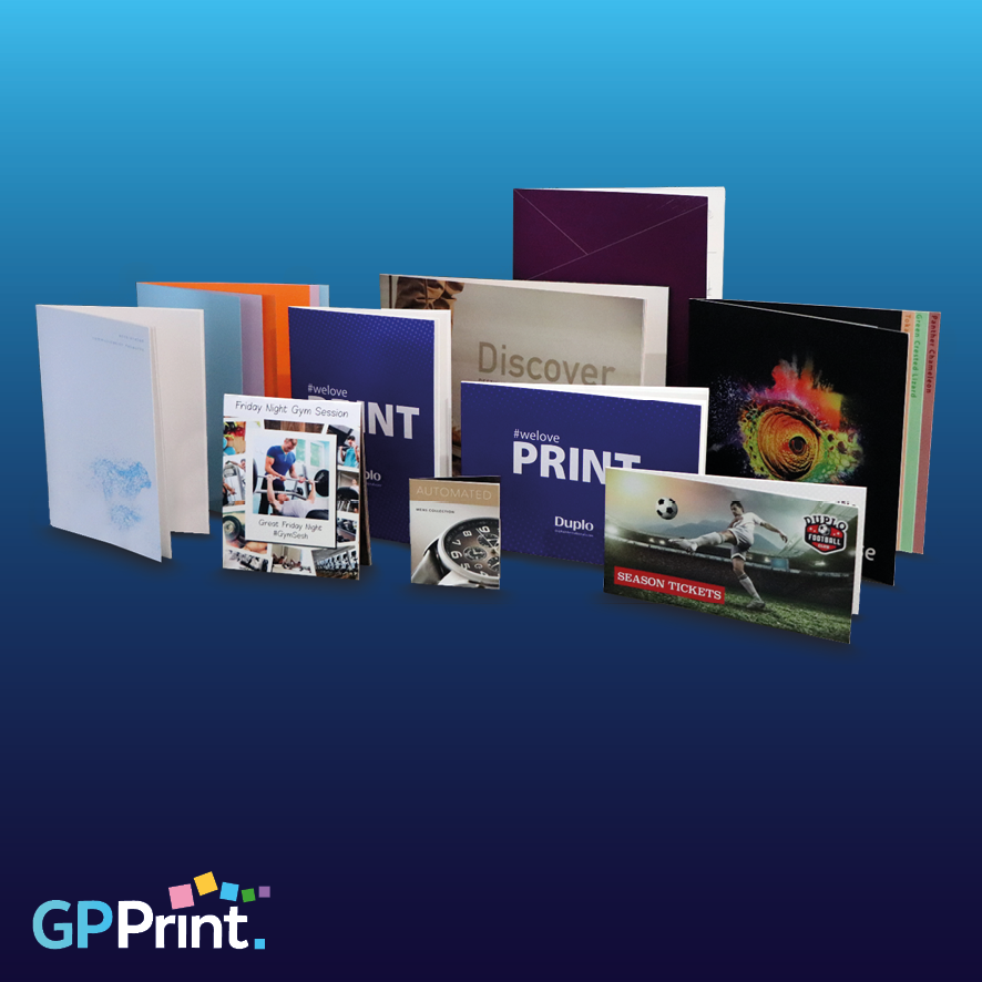 Wide selection of booklets it can produce