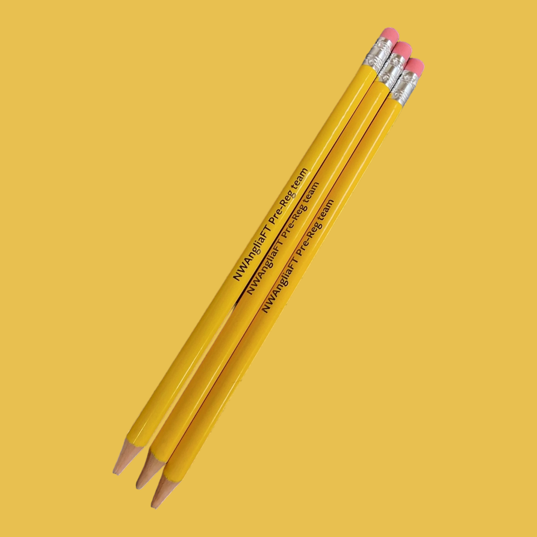 Printed Wooden Pencils with Eraser