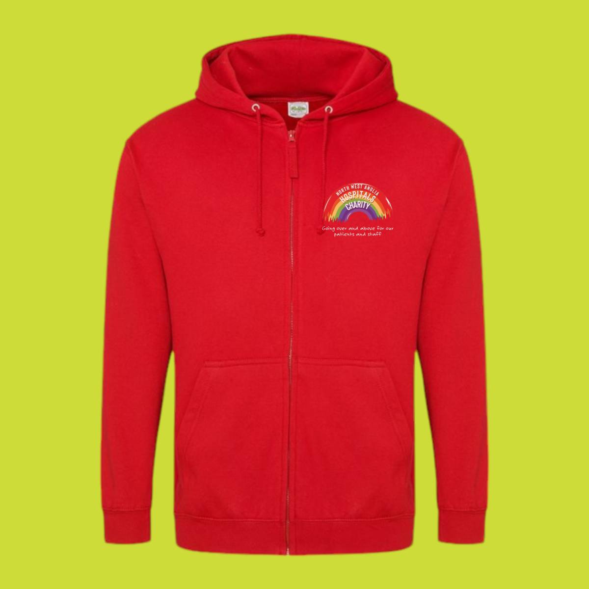North West Charity Zoodie - Fire Red