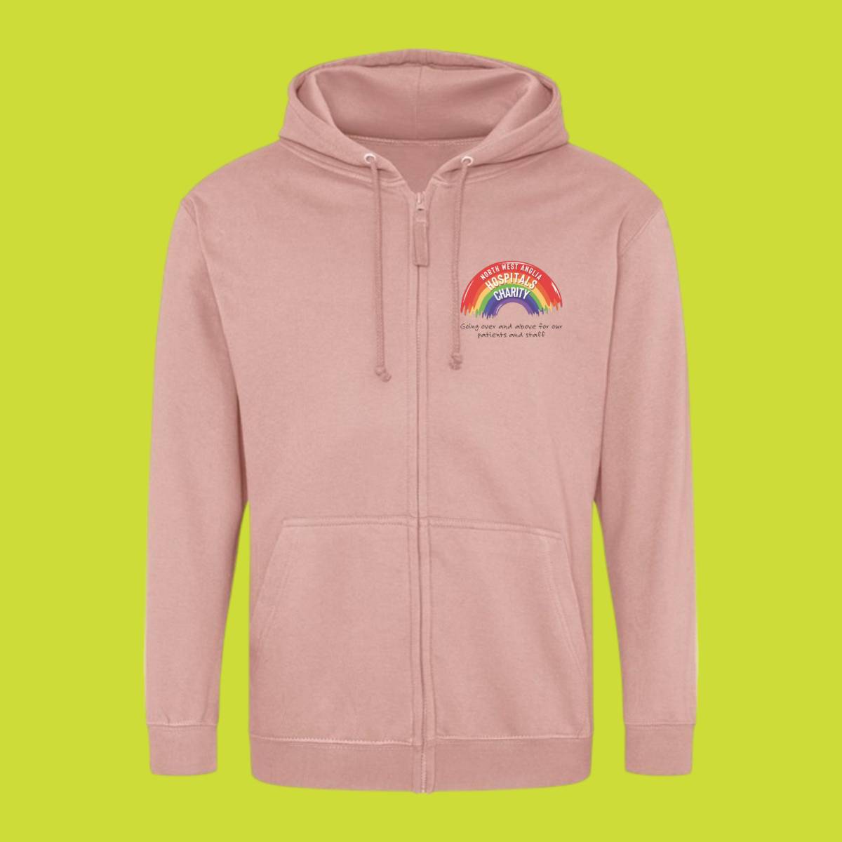 North West Charity Zoodie - Dusty Pink