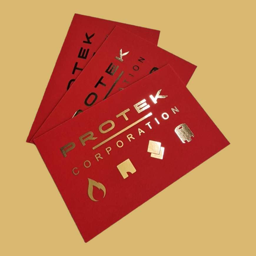 A luxury finish can set your business card apart