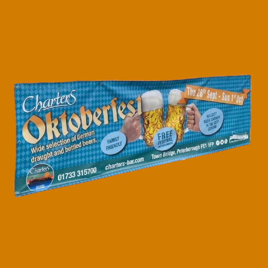 Outdoor signage needs to pack a punch with nights drawing in